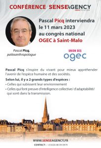 Lire la suite à propos de l’article Pascal Picq : conférence à Saint-Malo